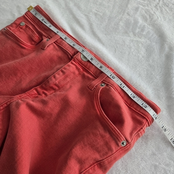 Hudson Women's‎ Krista Ankle Super Skinny Jeans  in Carrot Size 29 - Picture 8 of 16